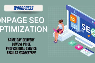 do wordpress yoast SEO onpage and tecnical optimization