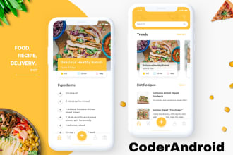 create food delivery app