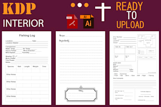 design low content interior for KDP