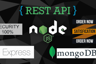 do node js developer backend rest api development for you