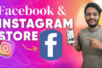 set up and fix all issues related to facebook and instagram shop