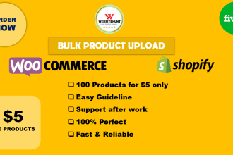 upload woocommerce bulk product by CSV