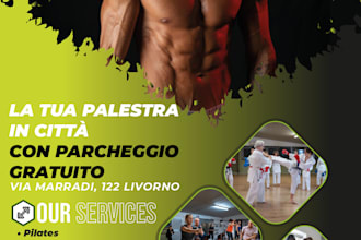 design a canvas wall art,poster,logo gym oriented and more