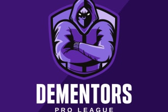 design unique modern gaming sports anime mascot logo