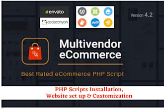 do installation of any wordpress theme and codecanyon PHP script