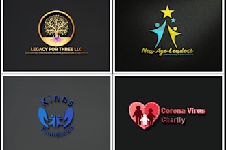design sincere charity donations and fund raising logo