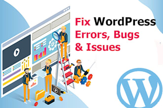 fix wordpress issues and errors