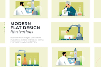 create illustrations for your website and app
