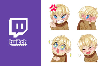 draw twitch emote, sub badge, icon