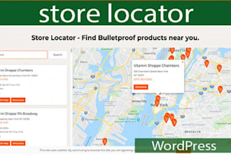 setup wordpress store locator page in your website