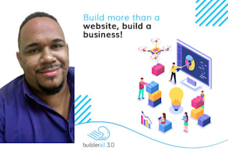 create a premium website design using builderall