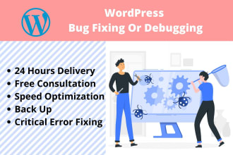 fix wordpress critical error, wordpress bug fix, wordpress issues