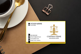 do professional unique custom business card design in 24 hours