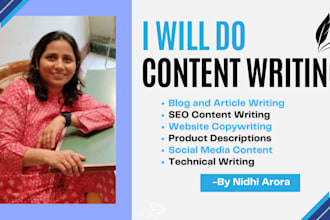 be your content writer