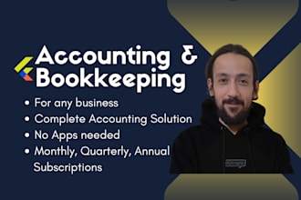 do bookkeeping, calculate profit and loss, and prepare financial statements