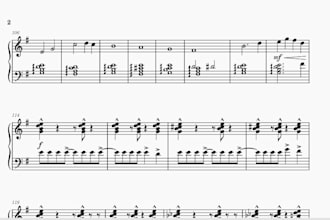 create a piano transcription for any song