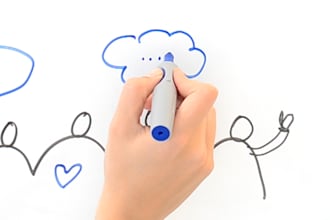 create a 3 minute WHITEBOARD animation