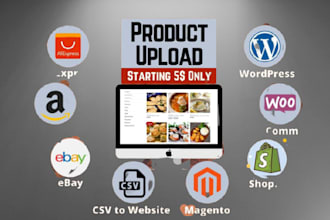 do product upload in website in 24hrs