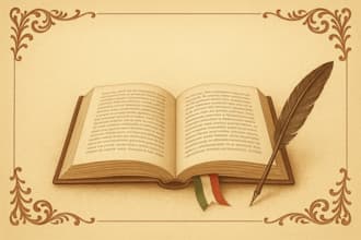 translate your book or article from english or russian into italian