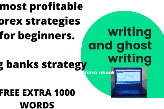 ghost write a concise forex trading ebook in 48hrs