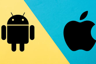 develop full functional android and ios apps