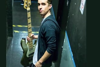 record groovy live bass lines for your track