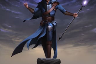 do fantasy dnd digital illustration for you