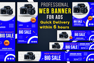 design web affiliate banner, google adwords, advertising banner