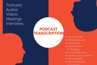 make professional audio and video transcriptions