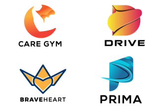 design trendy abstract logo design
