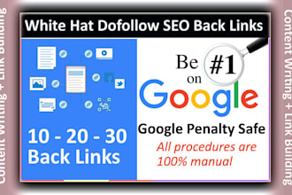 do dofollow english link building combo backlinks package