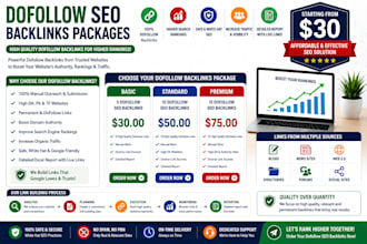 do dofollow english link building combo backlinks package