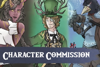 create fantasy dnd character for your game