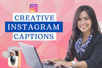 write creative instagram captions that generate leads