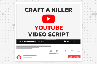 write highly engaging scripts for youtube