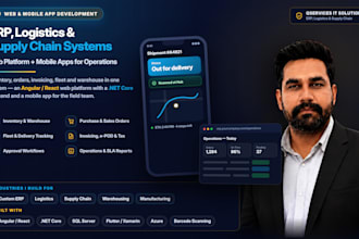 develop courier and logistics management software with driver app