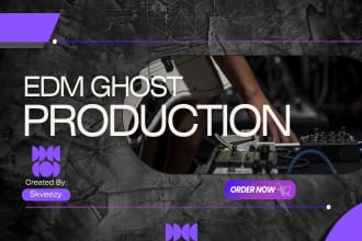 ghost produce an amazing edm track for you