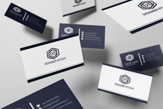 design professional, luxury, modern, unique and minimal business cards