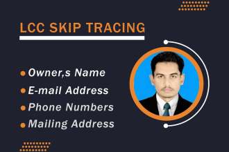 do real estate llc skip tracing and bulk skip tracing
