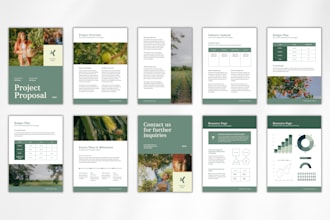 design brochures, flyers, reports, and proposals in canva