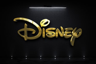 make  3d gold effect for your logo or text