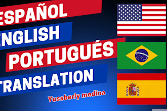 human translation english  spanish  portuguese