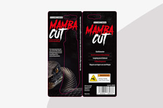 do professional blister card or clamshell packaging designs
