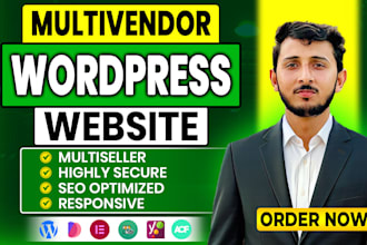 develop multi vendor ecommerce wordpress website