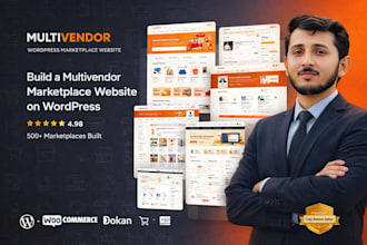 build a multivendor marketplace website on wordpress