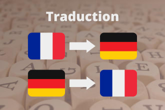 translate french to german and german to french