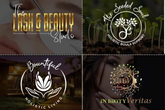 do natural skincare yoga spa cosmetics beauty logo