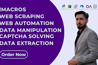 do selenium automation, imacros, task automation, web automation, vba, excel