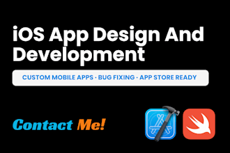 do ios app development and mobile app development in swift and swiftui