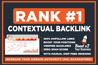 do SEO contextual backlinks building with high da websites